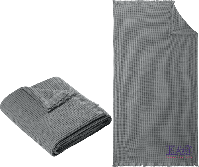 Kappa Alpha Theta Letters and Name Blankets