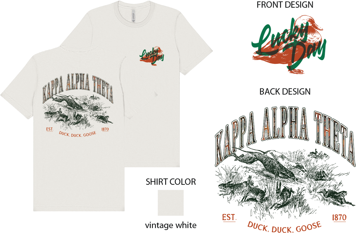 Kappa Alpha Theta Open Season Graphic Tee