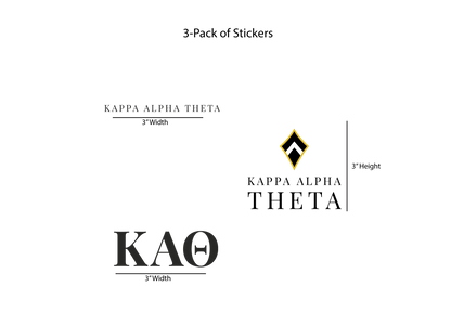 Kappa Alpha Theta Stickers