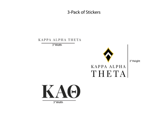 Kappa Alpha Theta Stickers