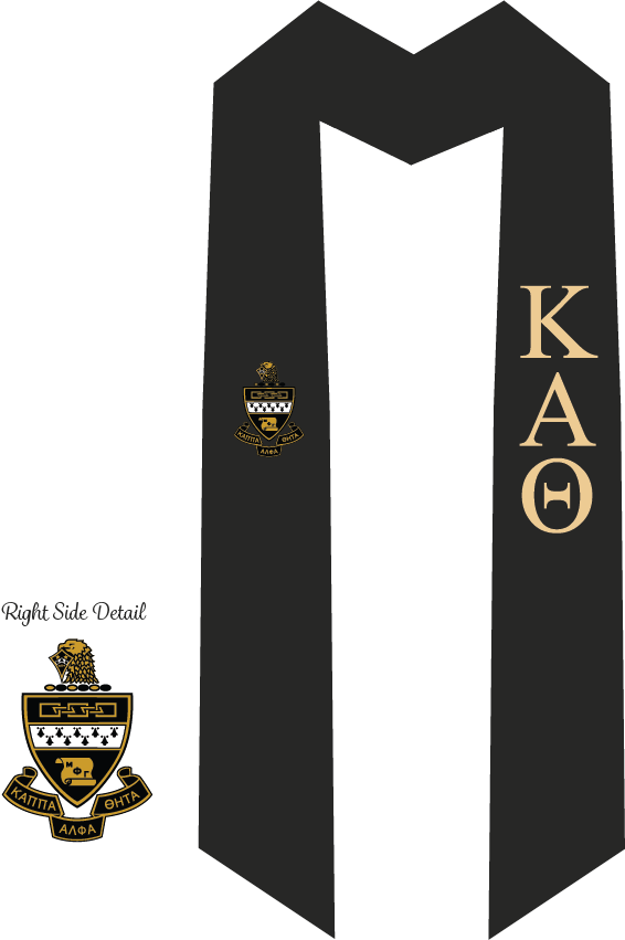 Kappa Alpha Theta Graduation Stoles