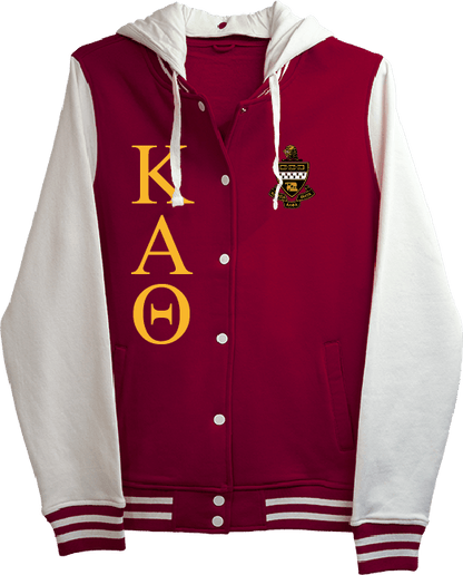 Kappa Alpha Theta Varsity Hooded Sweatshirt