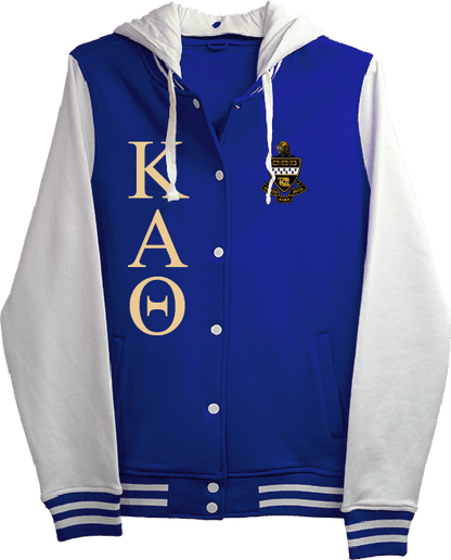 Kappa Alpha Theta Varsity Hooded Sweatshirt