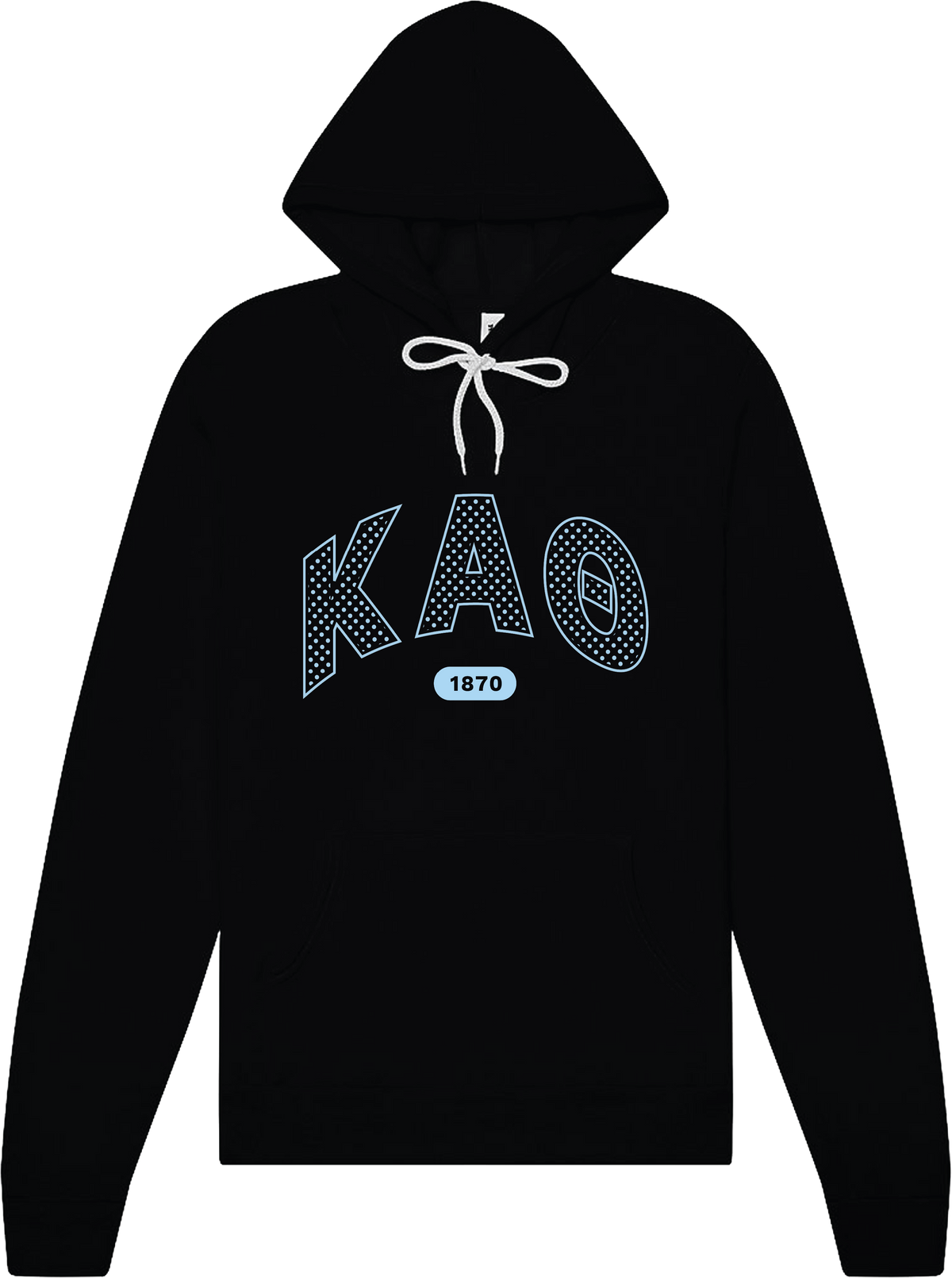 Kappa Alpha Theta Varsity Polka Dot Hoodie