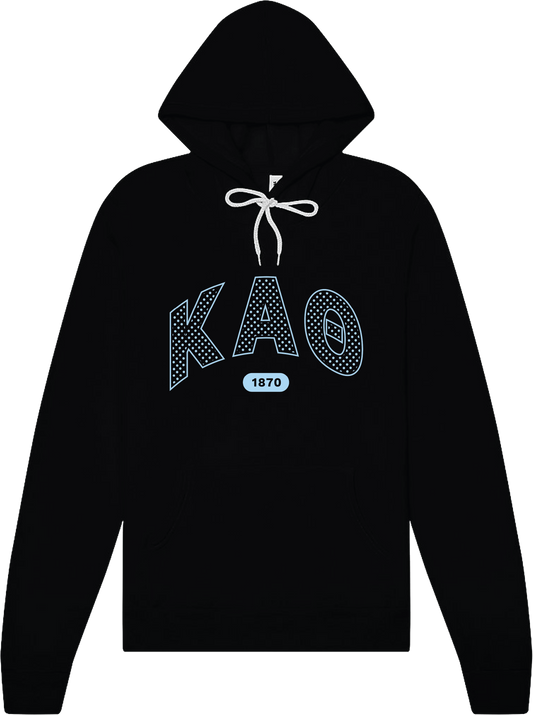 Kappa Alpha Theta Varsity Polka Dot Hoodie