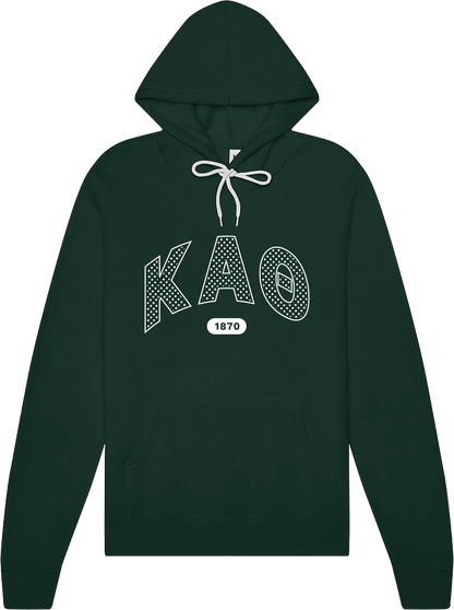 Kappa Alpha Theta Varsity Polka Dot Hoodie