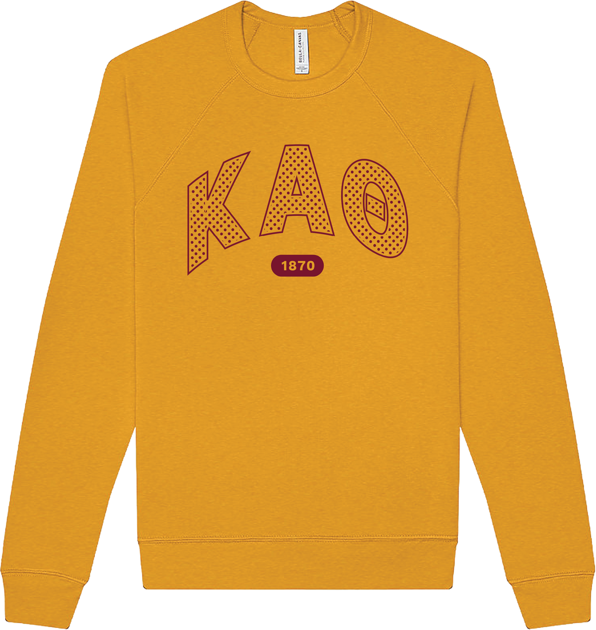 Kappa Alpha Theta Varsity Polka Dot Crewneck