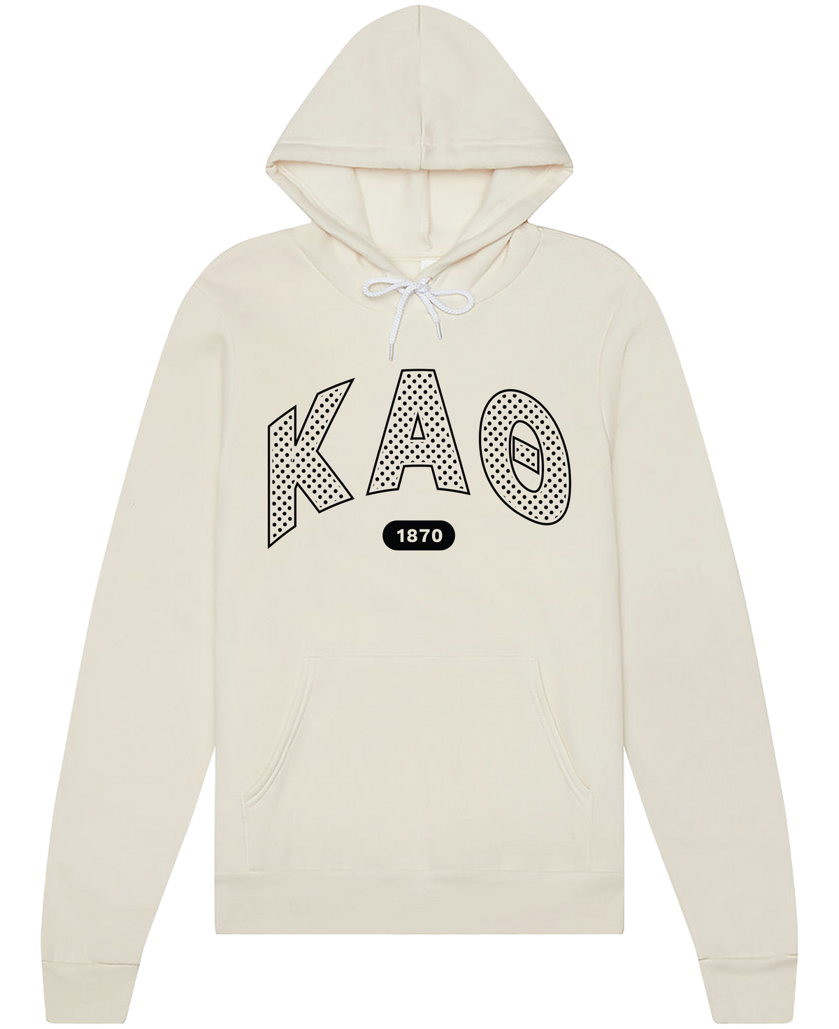 Kappa Alpha Theta Varsity Polka Dot Hoodie