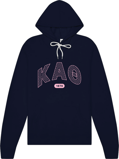 Kappa Alpha Theta Varsity Polka Dot Hoodie