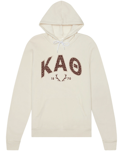 Kappa Alpha Theta Fawn Print Varsity Hoodie