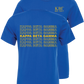Kappa Beta Gamma Repeating Name Short Sleeve T-Shirts