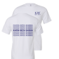 Kappa Beta Gamma Repeating Name Short Sleeve T-Shirts