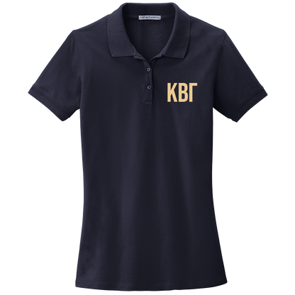 Kappa Beta Gamma Ladies' Embroidered Polo Shirt