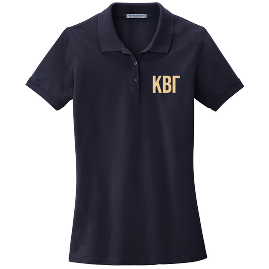 Kappa Beta Gamma Ladies' Embroidered Polo Shirt