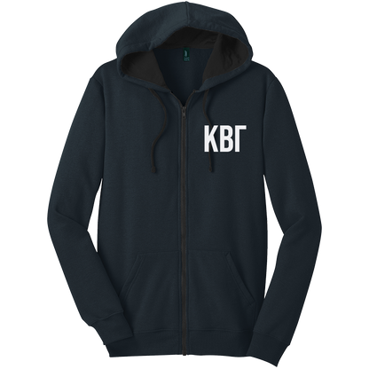 Kappa Beta Gamma Zip-Up Hooded Sweatshirts