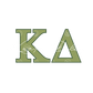 Kappa Delta Applique Letters Crewneck Sweatshirt