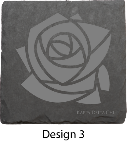 Kappa Delta Chi Stone Coasters - 4-Pack