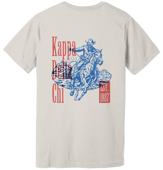 Kappa Delta Chi Cowboy Graphic T-Shirt