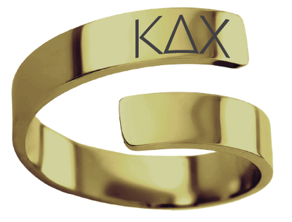 Kappa Delta Chi Lettered Rings