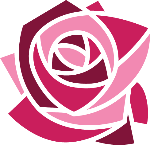 rose design sticker