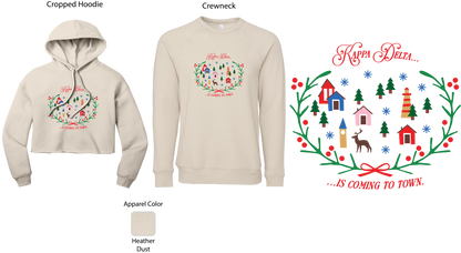 Kappa Delta Christmas Village Crewneck