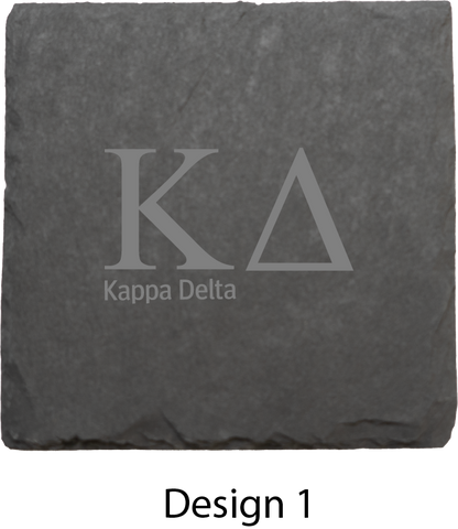 Kappa Delta Stone Coasters - 4-Pack