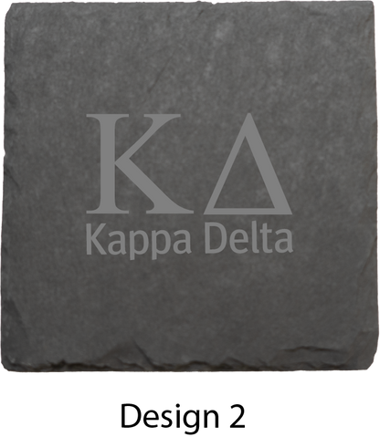 Kappa Delta Stone Coasters - 4-Pack