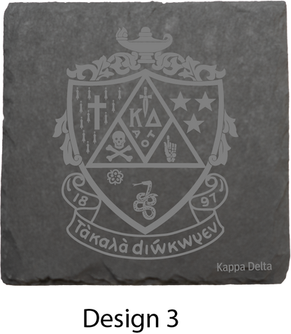 Kappa Delta Stone Coasters - 4-Pack