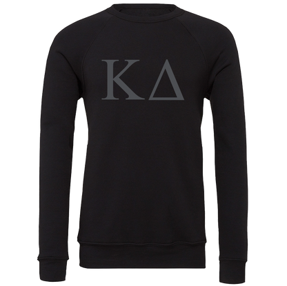 Kappa Delta Lettered Crewneck Sweatshirts