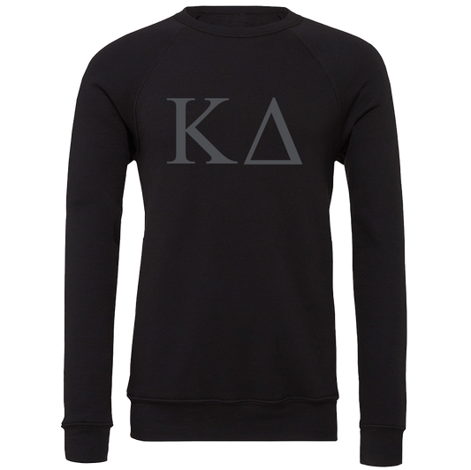 Kappa Delta Embroidered Lettered Crewneck Sweatshirts