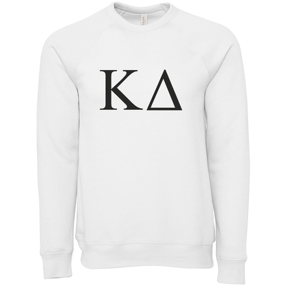 Kappa Delta Lettered Crewneck Sweatshirts