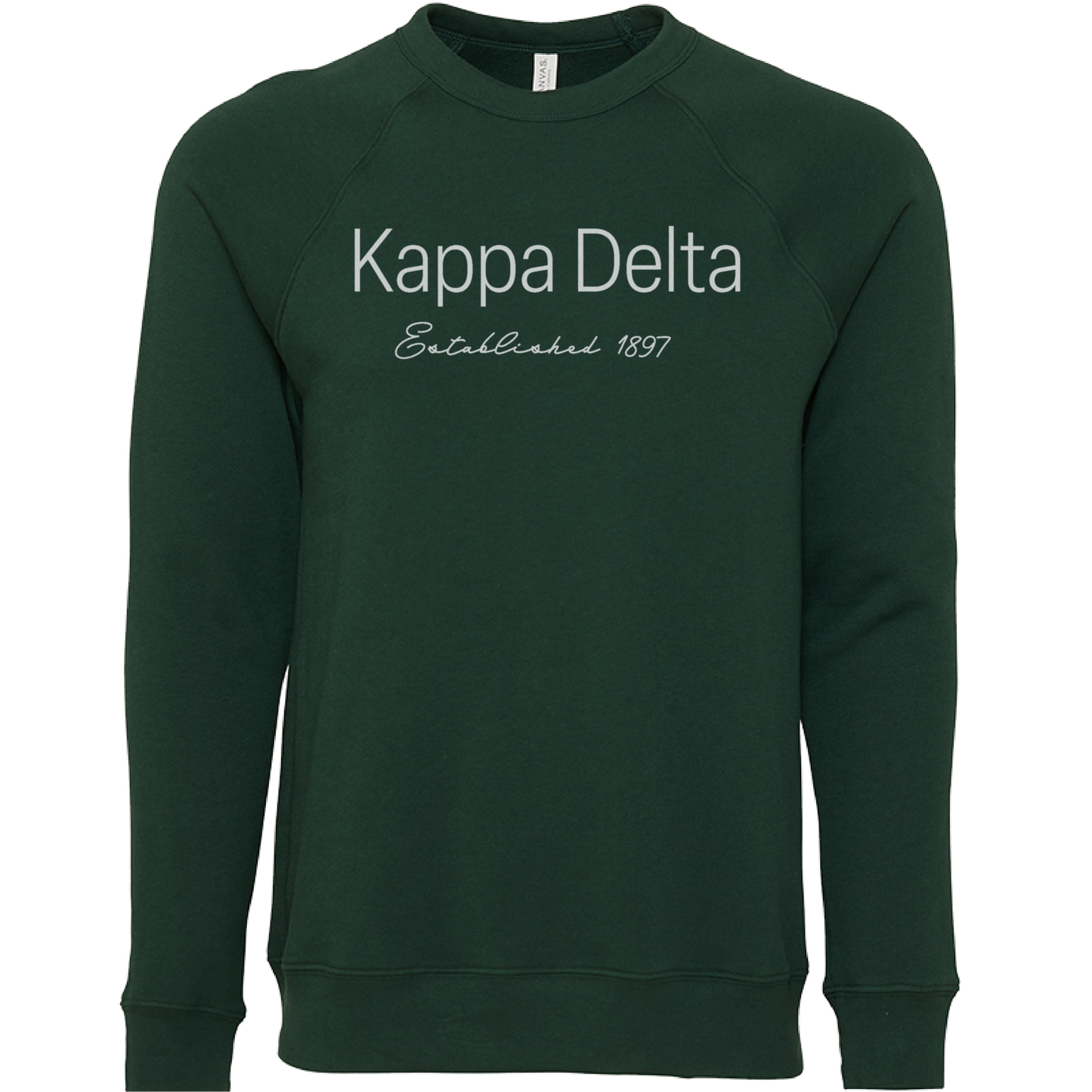 Kappa Delta Embroidered Printed Name Crewneck Sweatshirts