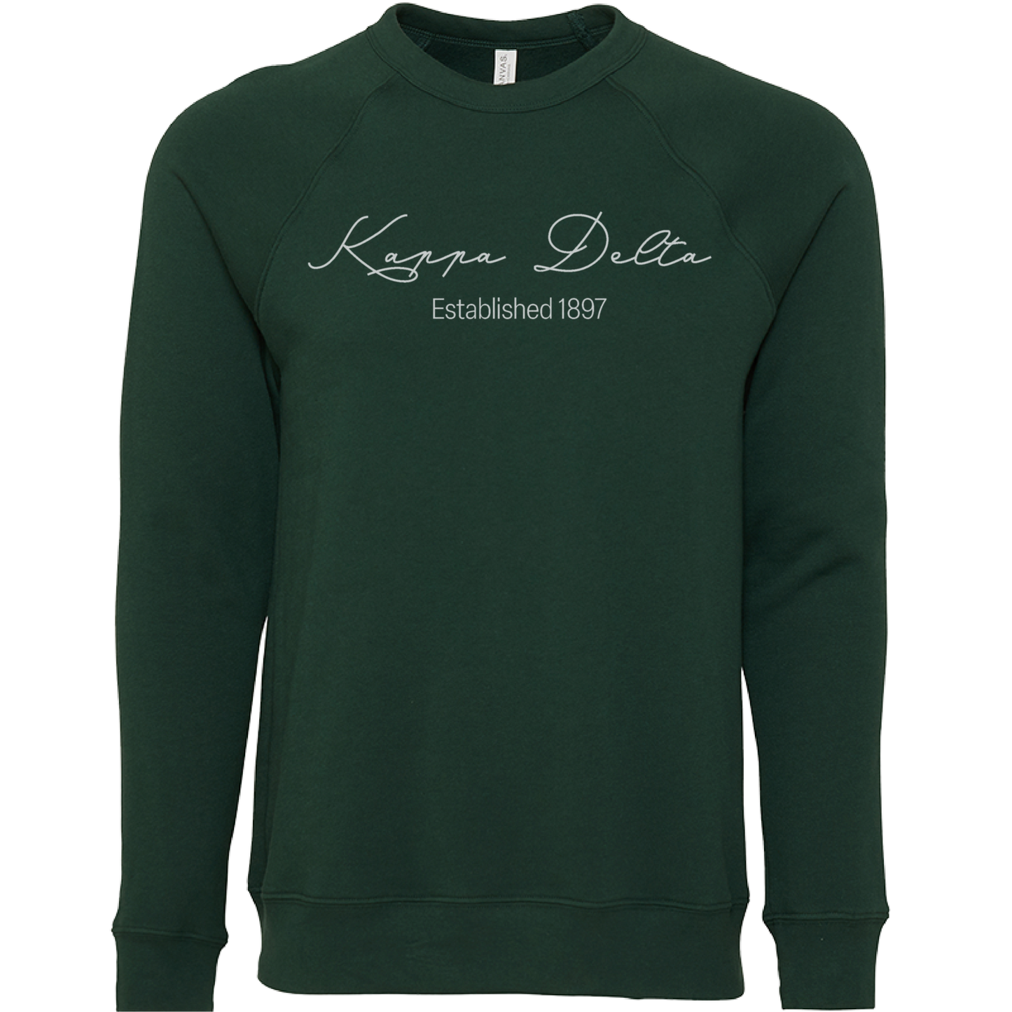 Kappa Delta Embroidered Scripted Name Crewneck Sweatshirts