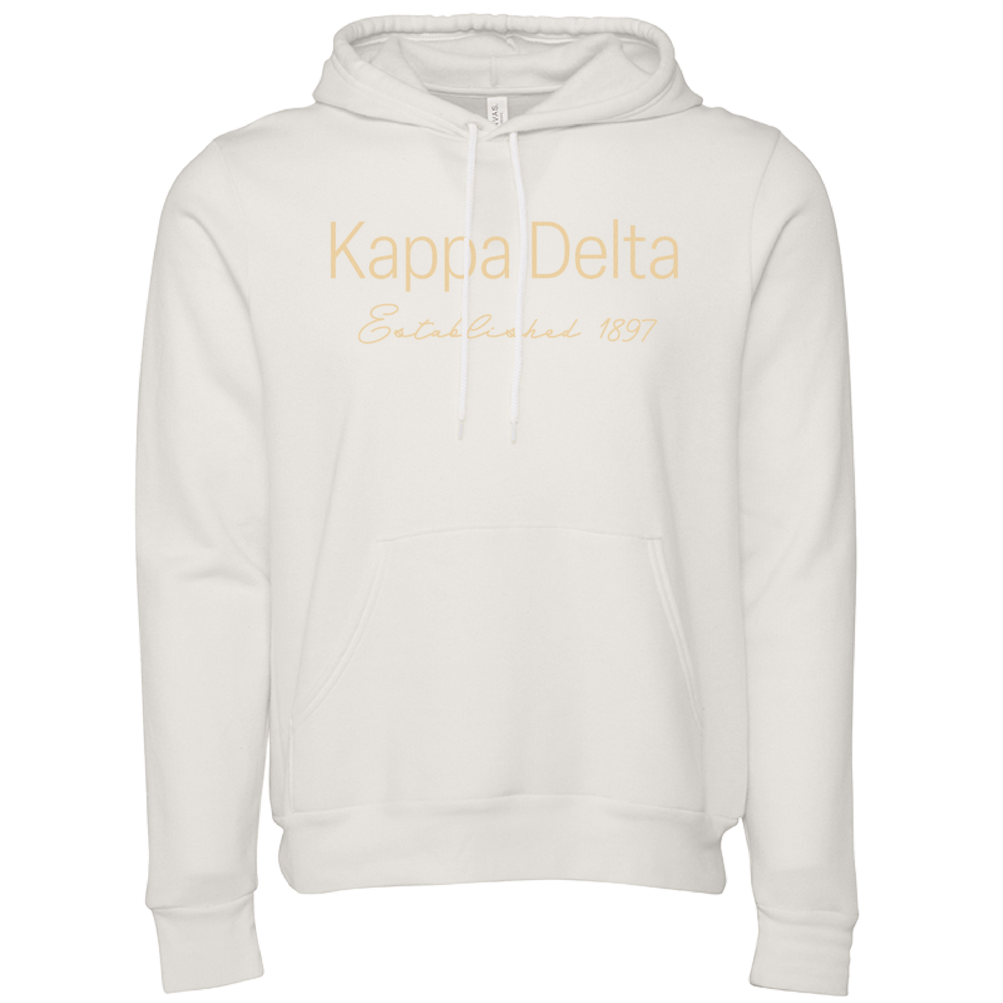 Kappa Delta Embroidered Printed Name Hooded Sweatshirts