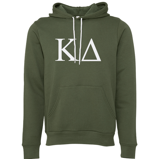 Kappa Delta Lettered Hooded Sweatshirts