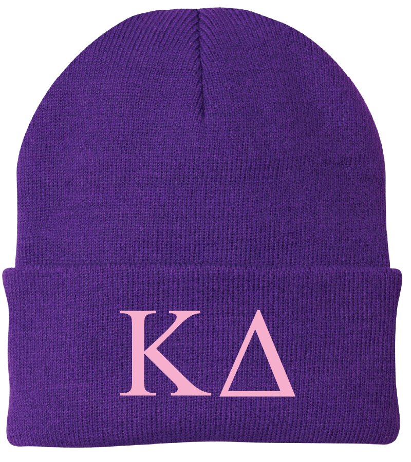 Kappa Delta Lettered Beanies