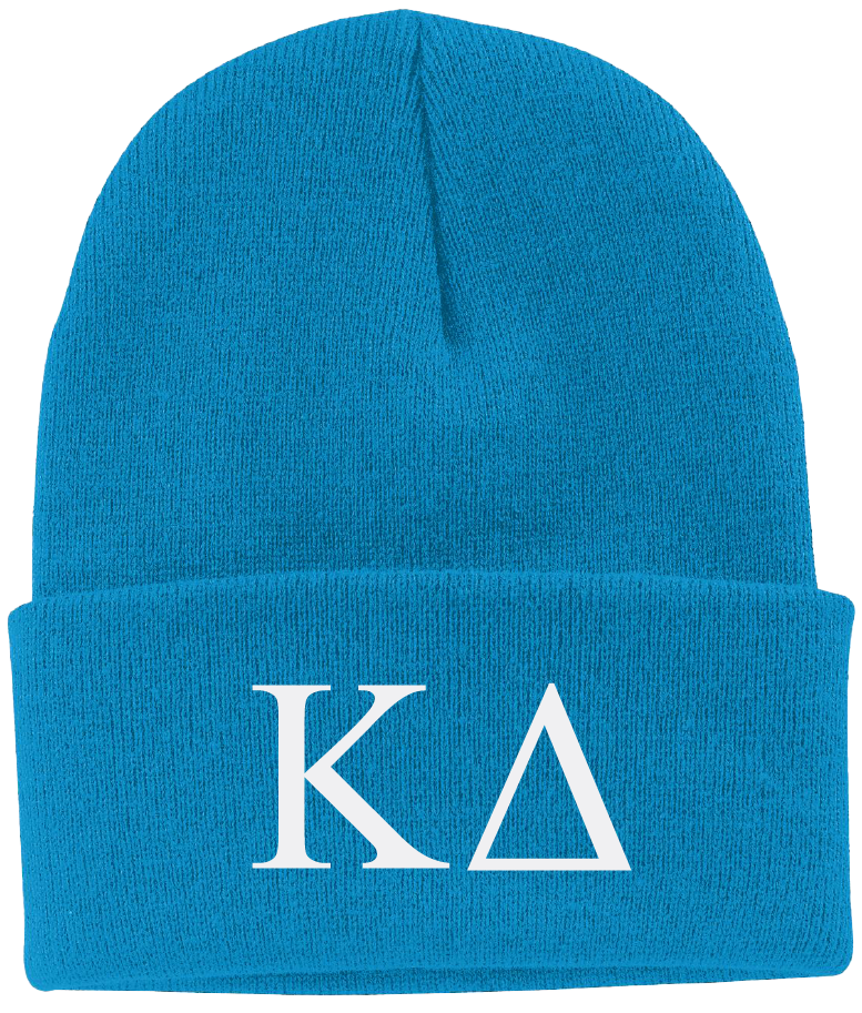 Kappa Delta Lettered Beanies