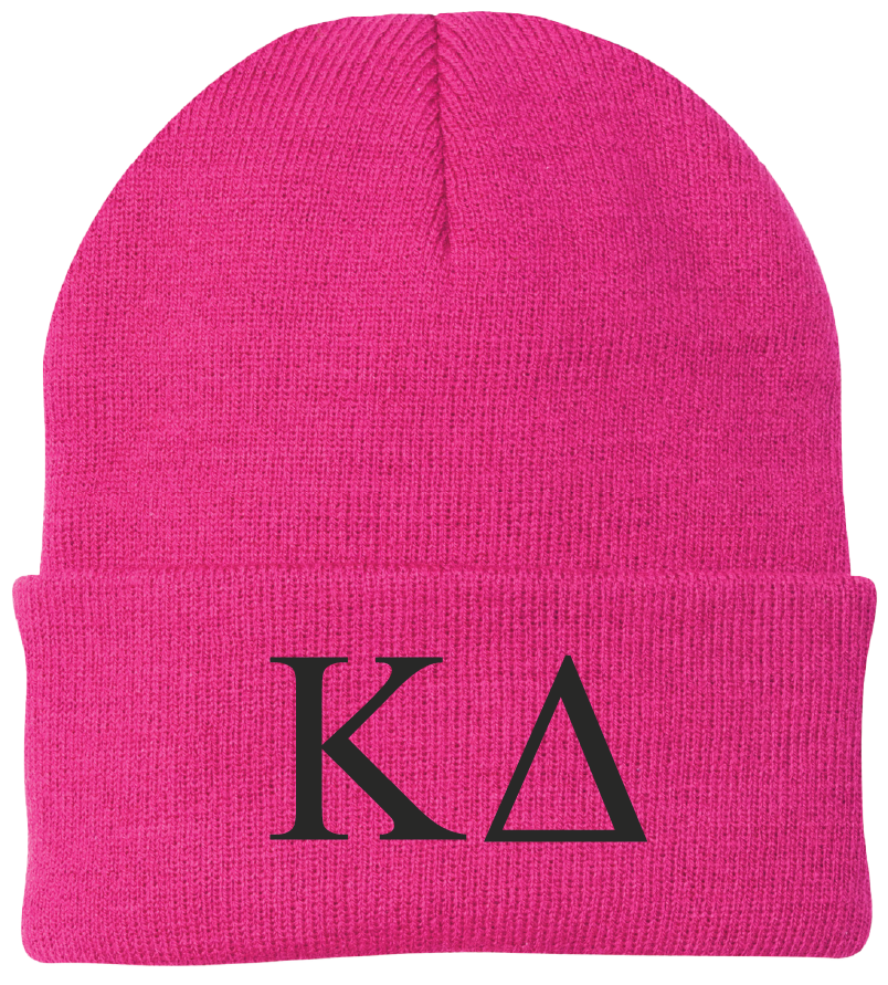 Kappa Delta Lettered Beanies