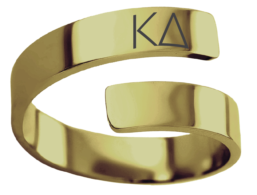 Kappa Delta Lettered Rings