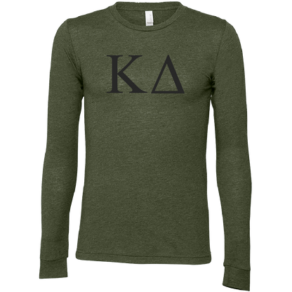 Kappa Delta Lettered Long Sleeve T-Shirts