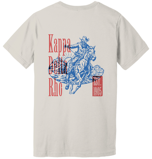 Kappa Delta Rho Cowboy Graphic T-Shirt