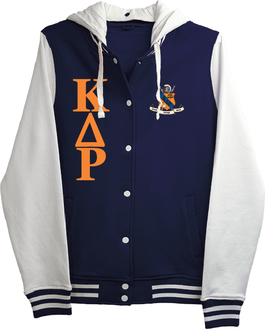 Kappa Delta Rho Varsity Hooded Sweatshirt
