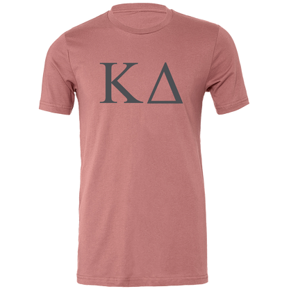 Kappa Delta Lettered Short Sleeve T-Shirts