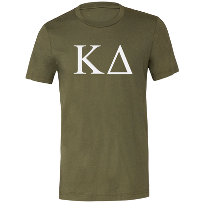 Kappa Delta Lettered Short Sleeve T-Shirts