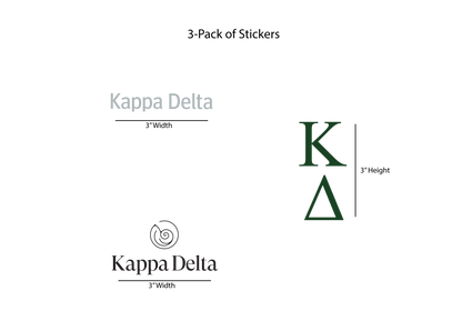 Kappa Delta Stickers