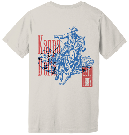 Kappa Delta Cowboy Graphic T-Shirt