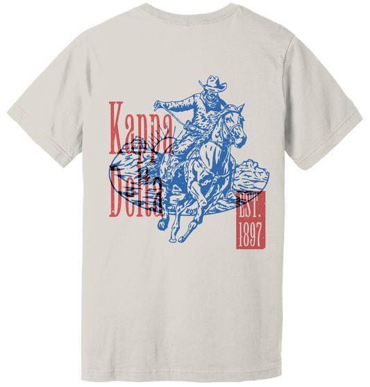 Kappa Delta Cowboy Graphic T-Shirt