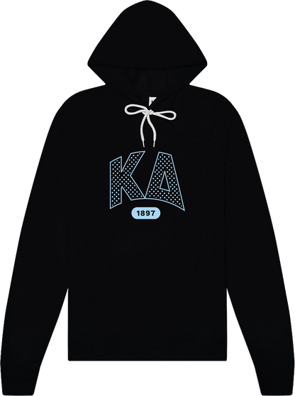 Kappa Delta Varsity Polka Dot Hoodie