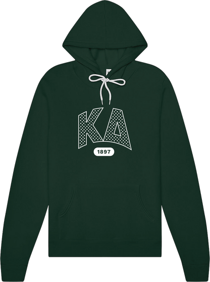 Kappa Delta Varsity Polka Dot Hoodie
