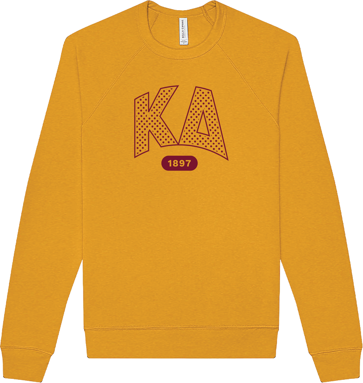 Kappa Delta Varsity Polka Dot Crewneck